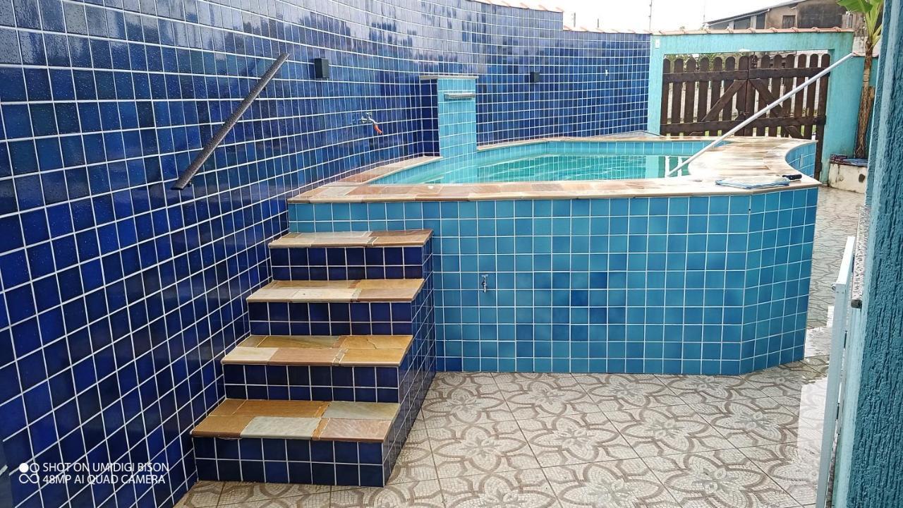 Casa Com Piscina , Churrasqueira, Wi-Fi, Em Rua De Areia A 1Km Da Praia, Bairro Sussegado, Proibido Uso De Som Extremamente Alto Ideal Para Descansar Itanhaem Ngoại thất bức ảnh